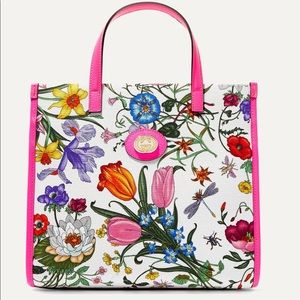 Gucci Medium Floral Tote Bag